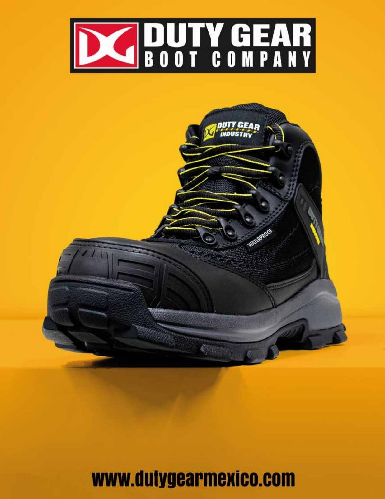 Portada del catálogo de calzado Duty Gear